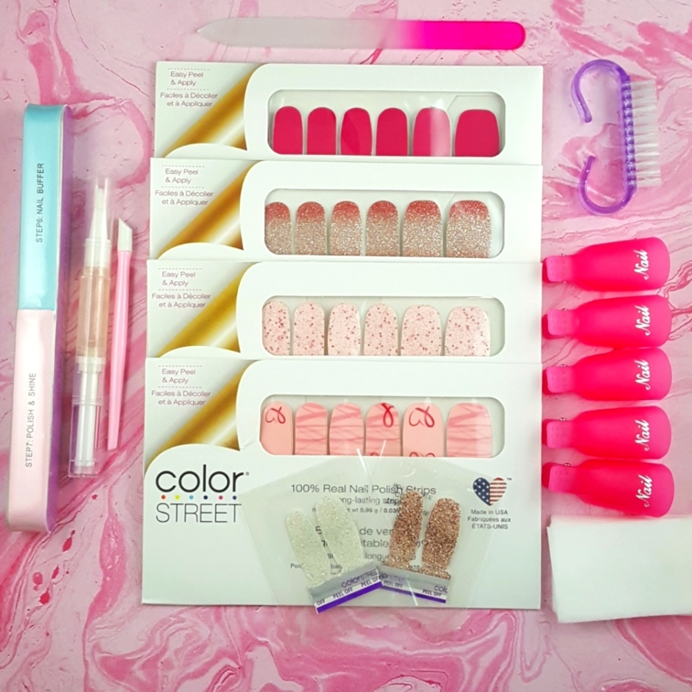 💅 Color Street 👚 October Pink Bundle Retired